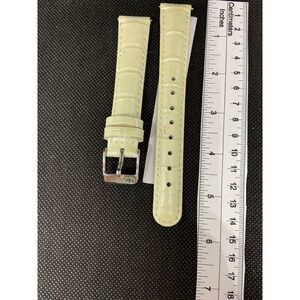 Authentic Invicta Mother Of Pearl Band Genuine Leather 12538 16mm N935